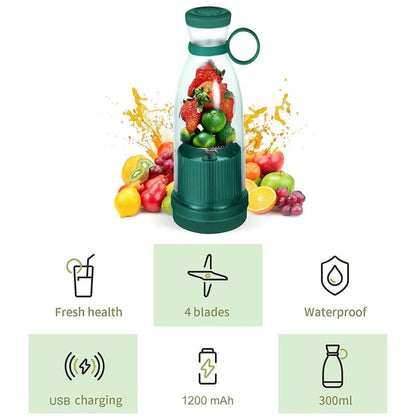 Electric Portable Mini Juicer Bottle - Vistora